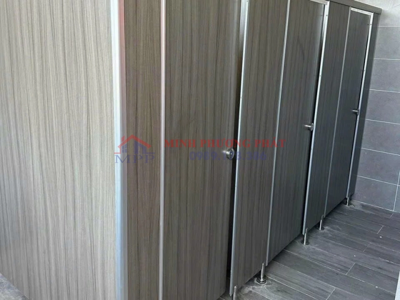 Vách ngăn vệ sinh KCN Amất Long Thành