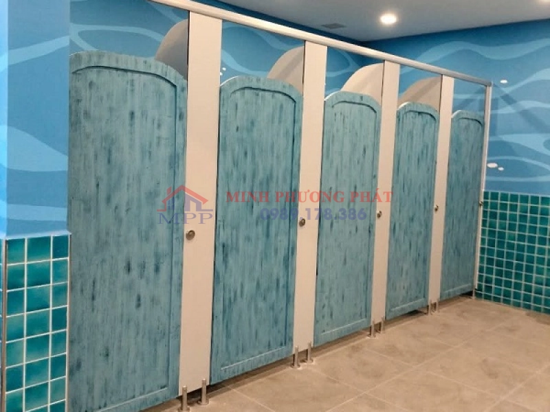 vách ngăn phòng vệ sinh compact